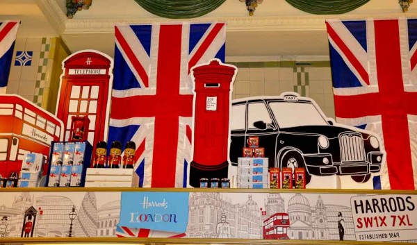 Harrods food hall