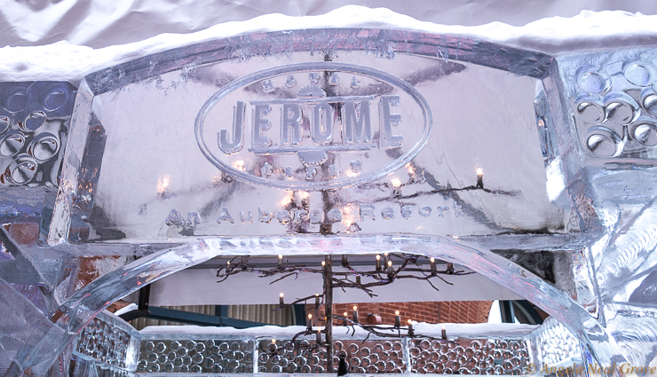 All that glitters: the Hotel Jerome Ice House in Aspen is lit by a stunning Paul Ferrante Chandelier